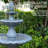 48.03" Italian Outdoor Water Fountain, 3-Tier Garden Fountains and Waterfall with Pump & Pineapple Finial, Freestanding Resin Waterfall Fountain Feature for Patio,Backyard,Home Decor -1541597540