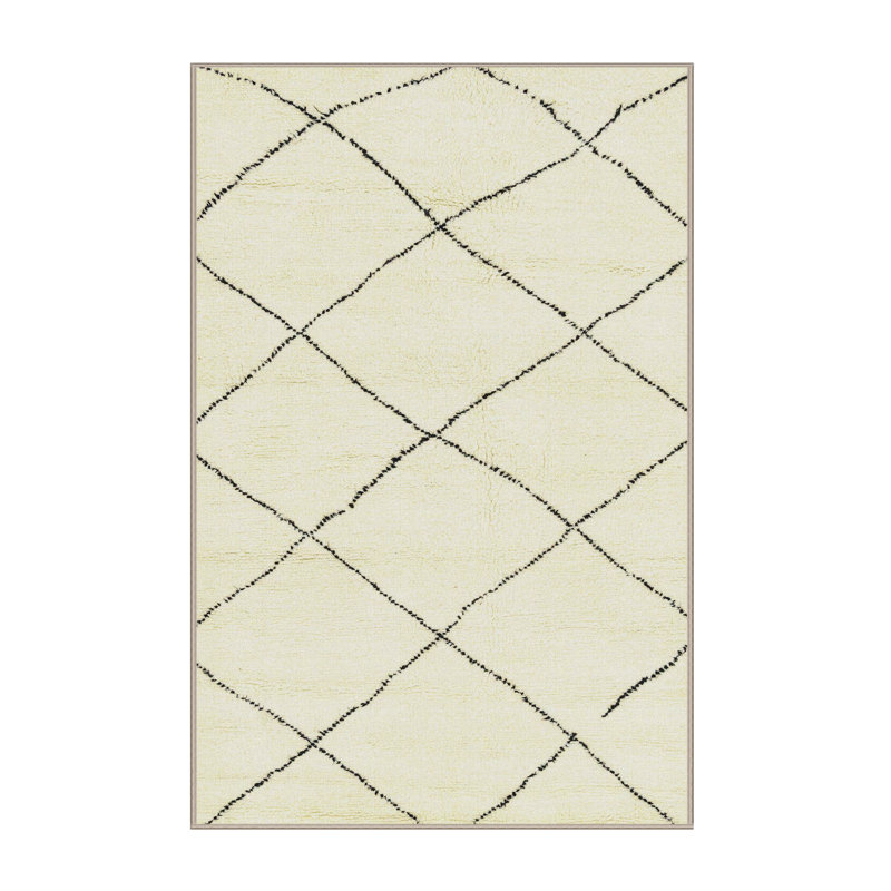 Abstract Indoor Rug, Rectangle 2' x 3'