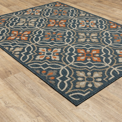 Izola Oriental Indoor/Outdoor Area Rug