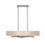 Luminaire suspendu rectangulaire à 4 lumières pour îlot de cuisine Brindille-114768317-114768320