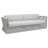 Miami 98.43'' Wide Straight Powder Coated Aluminum Patio Sofa with Sunbrella® Cushions-181713208