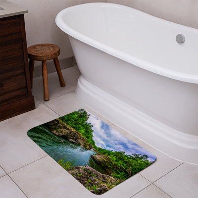 Dorpha Non-Slip Bath Rug