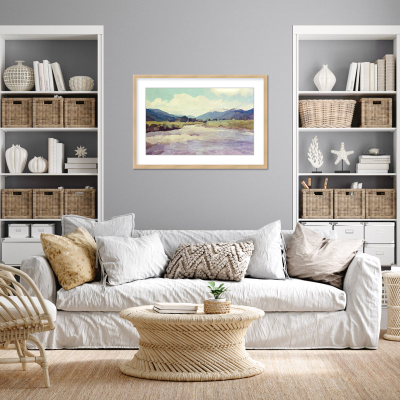 Nature Inspired Valley River, 30" H x 40" W