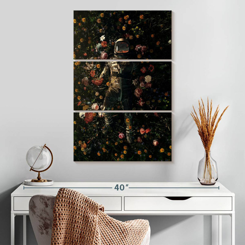 Oberle Garden Delights I, 32" H x 20" W