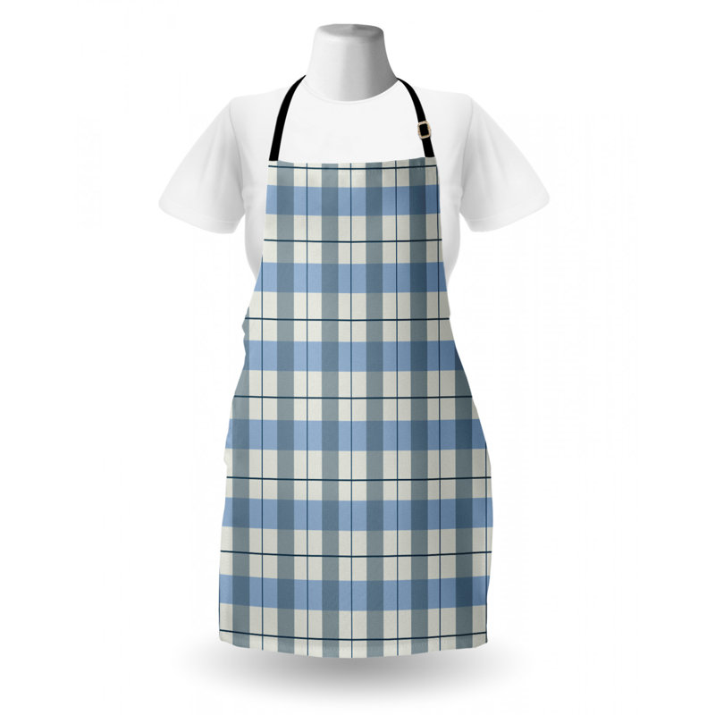 Tablier à damier