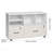 2 Drawer Wooden File Cabinet, Mobile Filing Cabinet With Open Shelves, Lockable Lateral Rolling File Storage With Adjustable Shelves, Free Standing Printer Stand For Home Office School, White