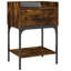 Shabari 40.5cm W Iron Bedside Table-1924250994-1889720839