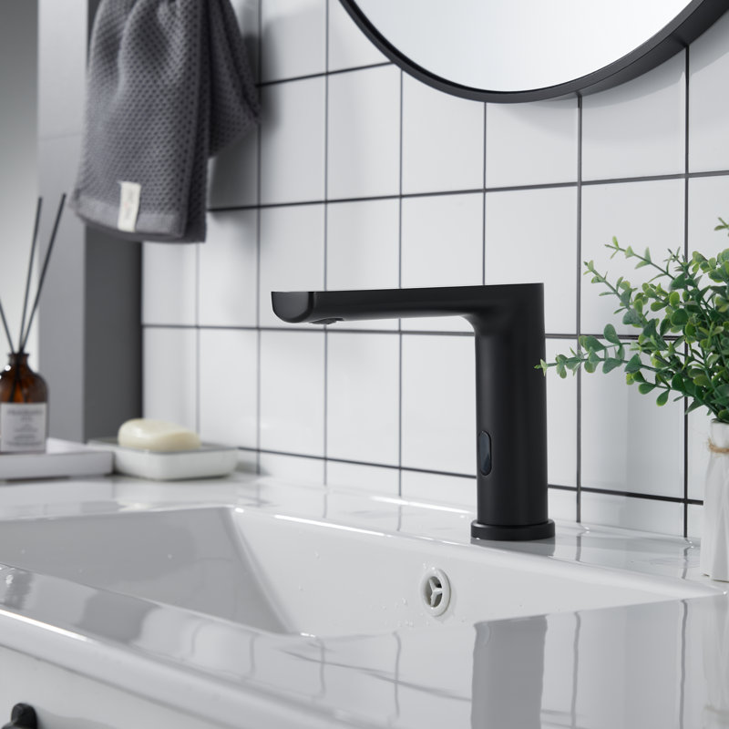 Touchless Single Hole Bathroom Faucet