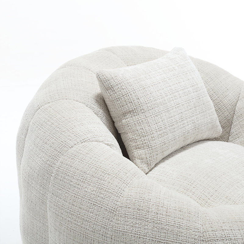 Fauteuil à billes UNI UNI WIN, Chenille beige