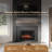 Uptown 39.02" Electric Fireplace Insert Heater, Compatible with Alexa & Google Home - Brick Background-102742543