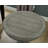 Round Wood Pedestal Side Table-1381795165
