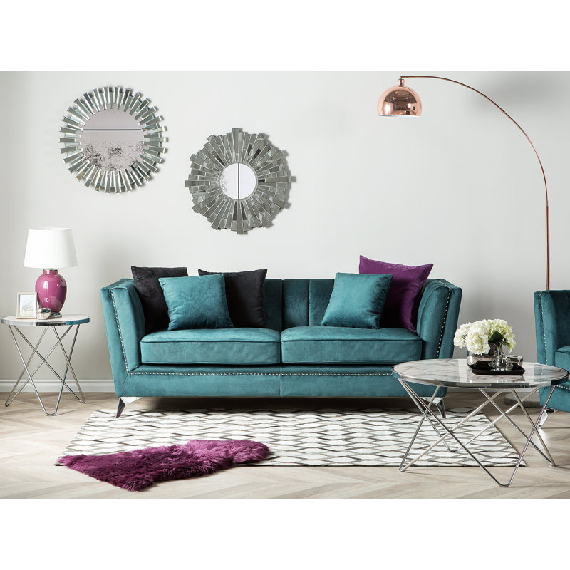 Aanya 210cm Arched Floor Lamp, Copper