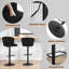 Lorraine Swivel Adjustable Height Counter Stool with Metal Frame-1520099110
