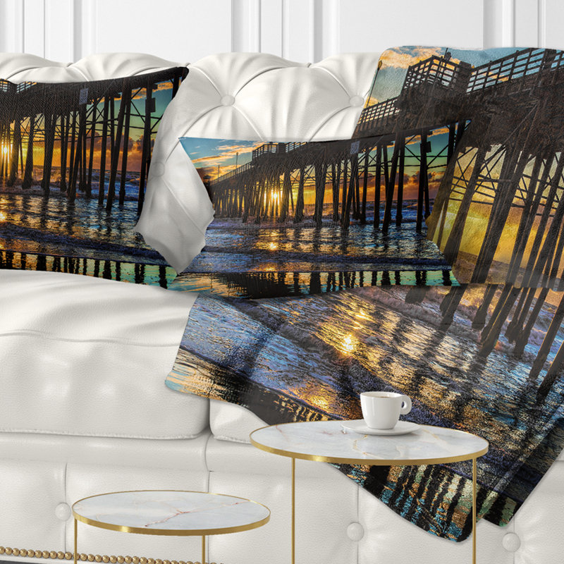 Coussin Oceanside Pier at Evening - Landscape