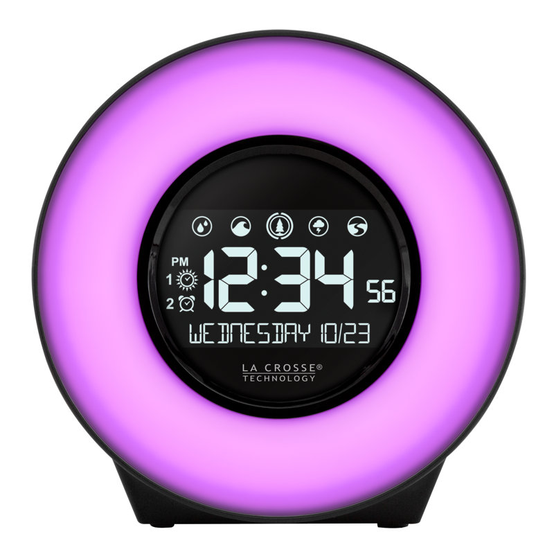 Digital Electric Tabletop Clock with Alarm in