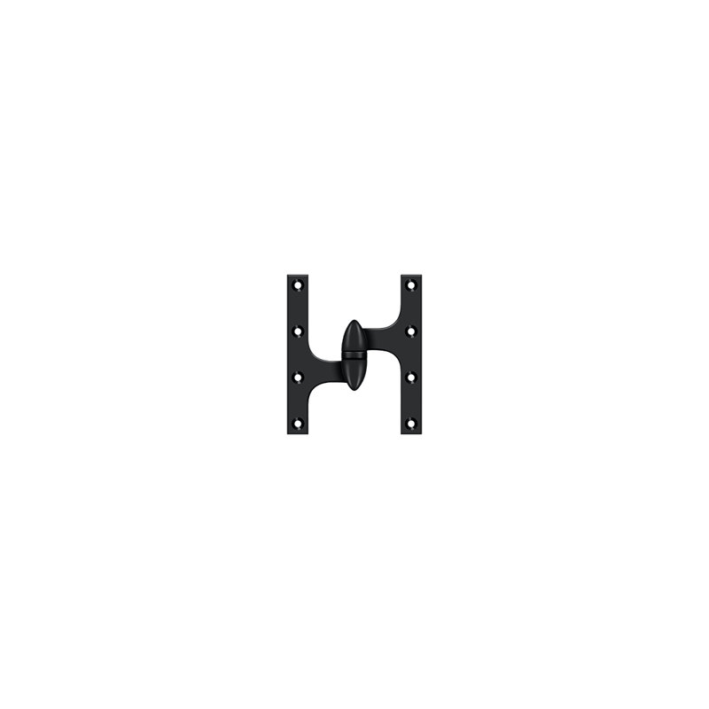 Hinge, Paint Black, Left Hand