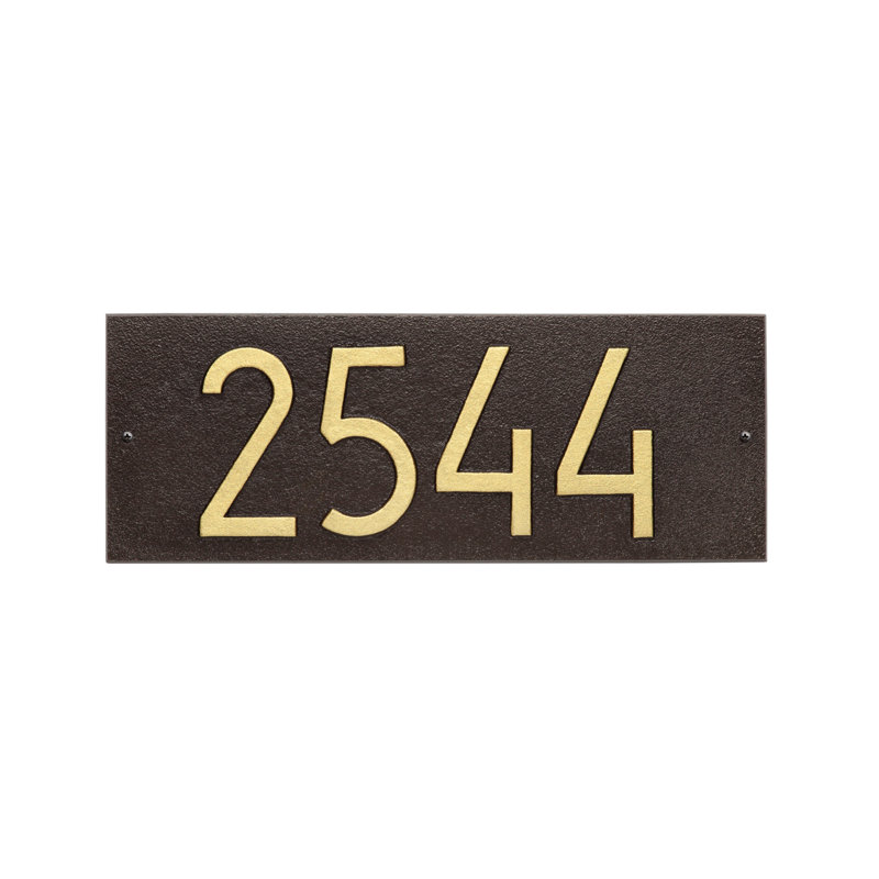 Mid-century Modern Rectangle Lawn, Dark Bronze, Yes