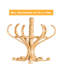Mims Solid Wood Freestanding Coat Rack-2135672950