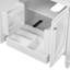 Meuble-lavabo de 60 po avec deux meubles-lavabos de 30 po, bois massif et construction, lavabo en céramique lisse, détails rétro, grand espace de rangement, lavabo double à fermeture en douceur, construction, tiroirs