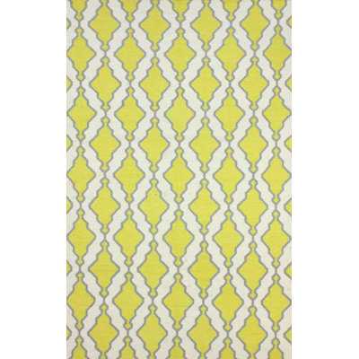 Zem Flatweave Wool Geometric Indoor Rug