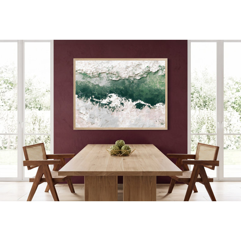 Under the Veil of Verde, 53" H x 40" W