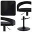 Ensemble de 2/3 tabourets de bar pivotants réglables en velours avec repose-pieds en T et base en métal-200499334-200499338-200499336
