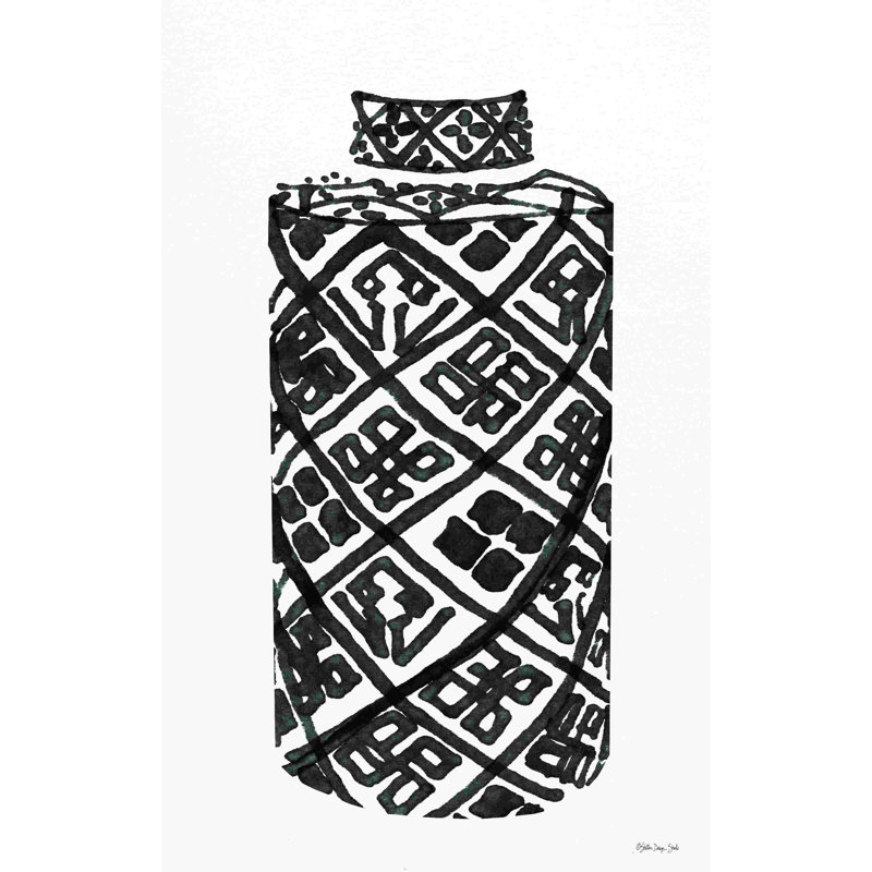 Vase à carrelage 2 2886432, H 18 po x l 12 po, Non, Toile tendue
