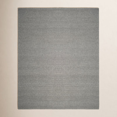 Ginseng Steel Hand-Woven Flatweave Rug