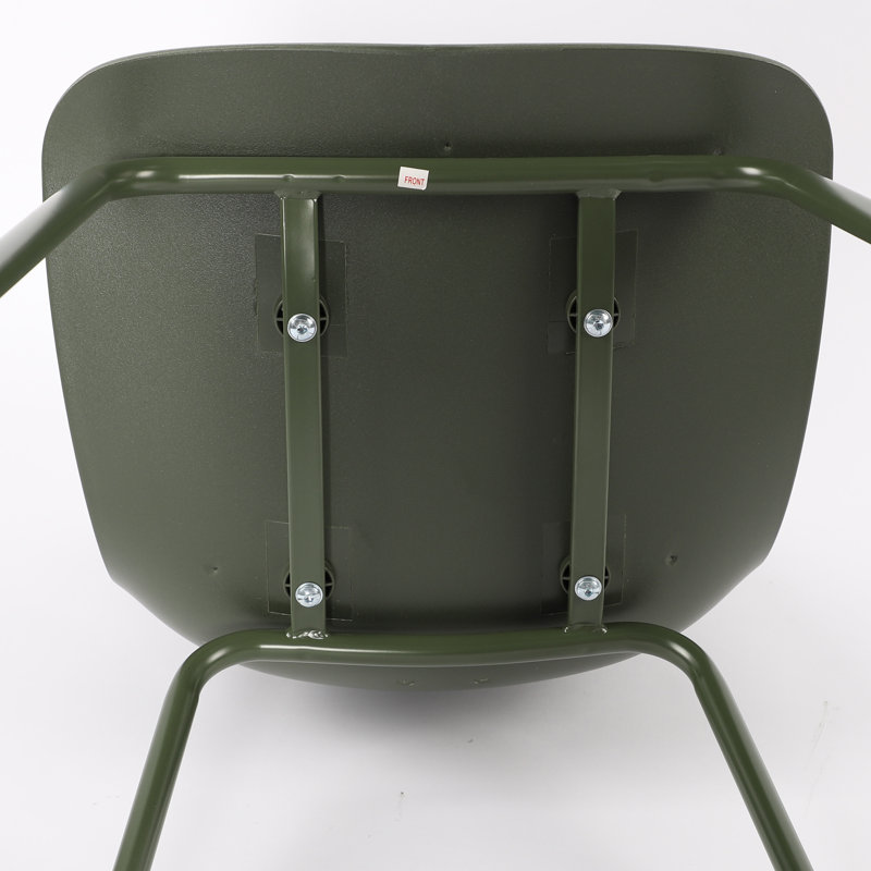 Chaise d'appoint Almeda Cheatham, Vert olive