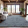 Premium Machine Washable Bovell AMF1111 Global Rug