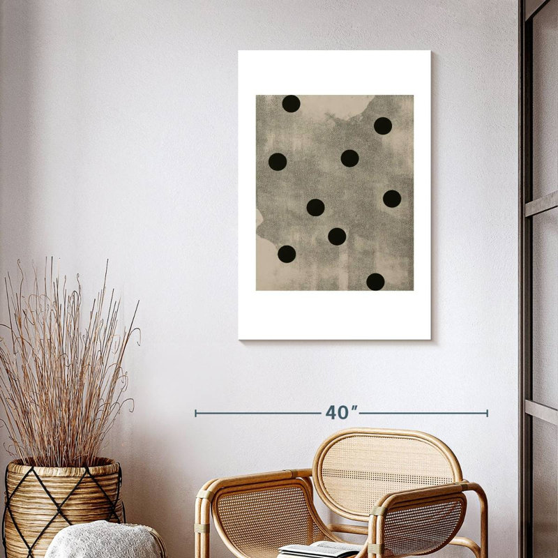 Retro Dots No. 3, 39" H x 26" W