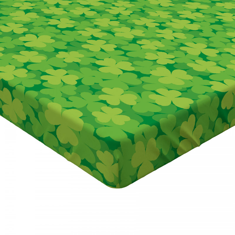 Microfiber Floral Fitted Sheet, Twin XL Fitted Sheet