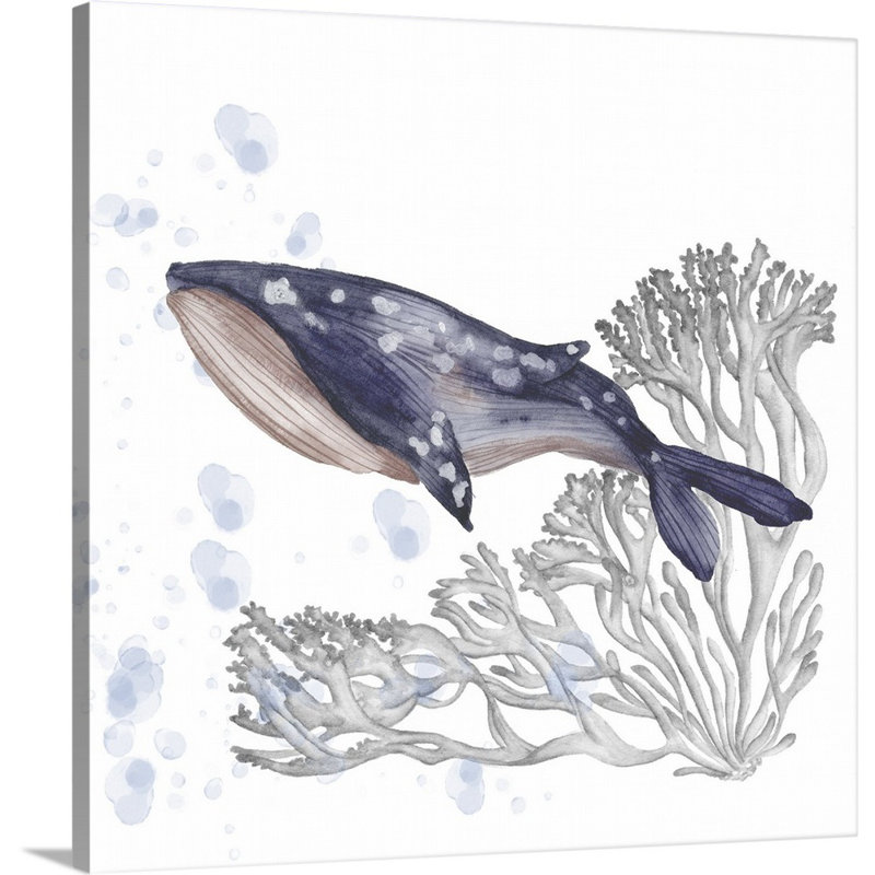 «Flying Dreams II», art mural sur toile, Toile tendue, H 48 po x l 48 po x P 1 po