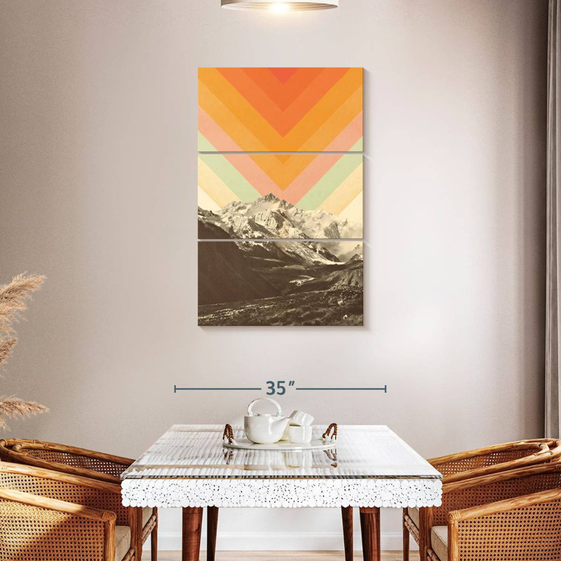 Alvord Mountainscape II, H 45 po x l 28 po