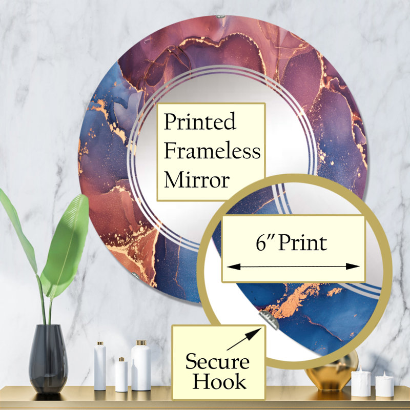 Miroir de salle de bain sans cadre, 32 po x 32 po