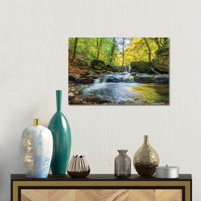 Waterfall III- Gallery-Wrapped Canvas Giclée