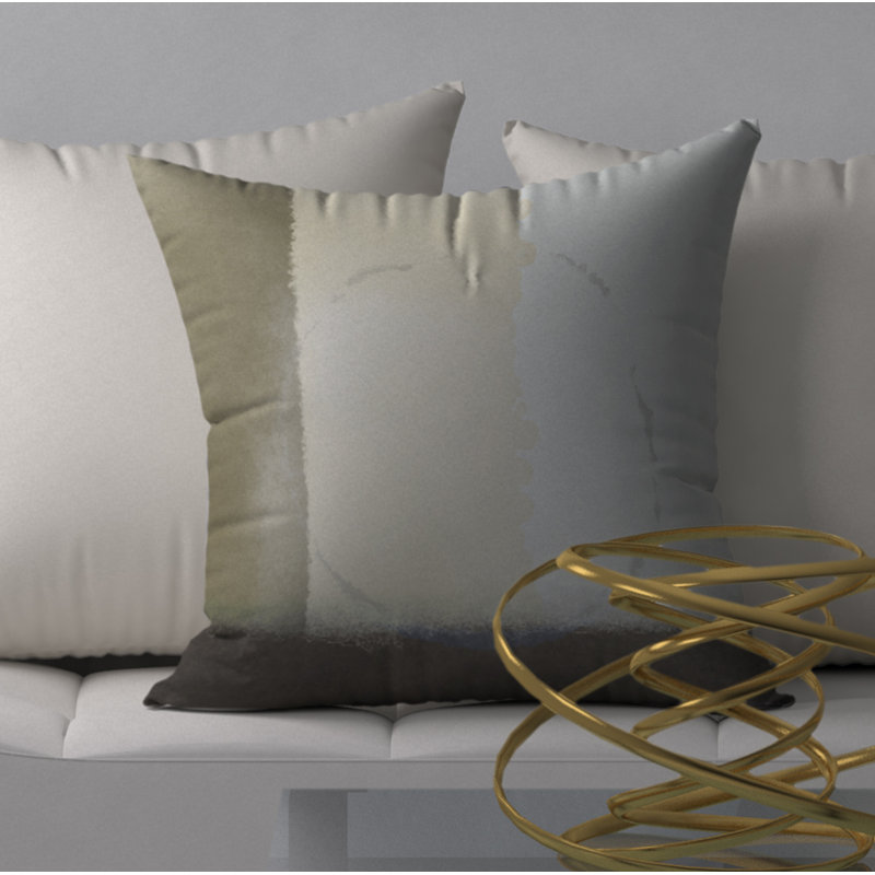 Reversible Throw Pillow, 24" x 24"