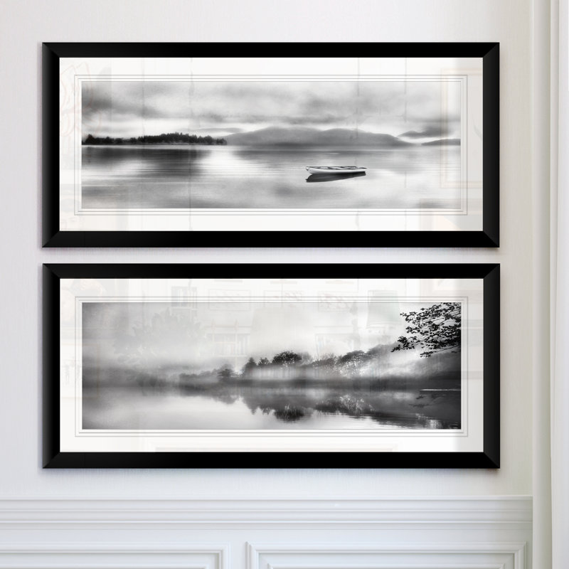 Cadre photo sur papier, Cadre noir