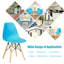 Chaise d'appoint moderne avec pieds en bois-564973927