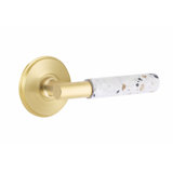 Select Round Privacy (Bed & Bath) Door Lever with Round Rosette