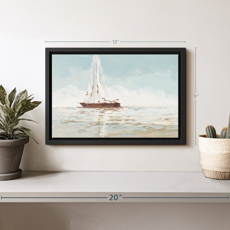 «Sailing Journey», H 9 po x l 13 po
