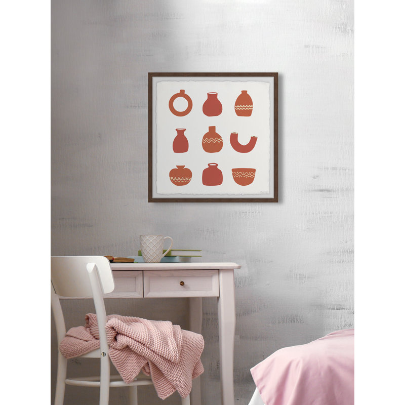 Classic Containers - Single Picture Frame Painting, 61cm H x 61cm W x 3.81cm D