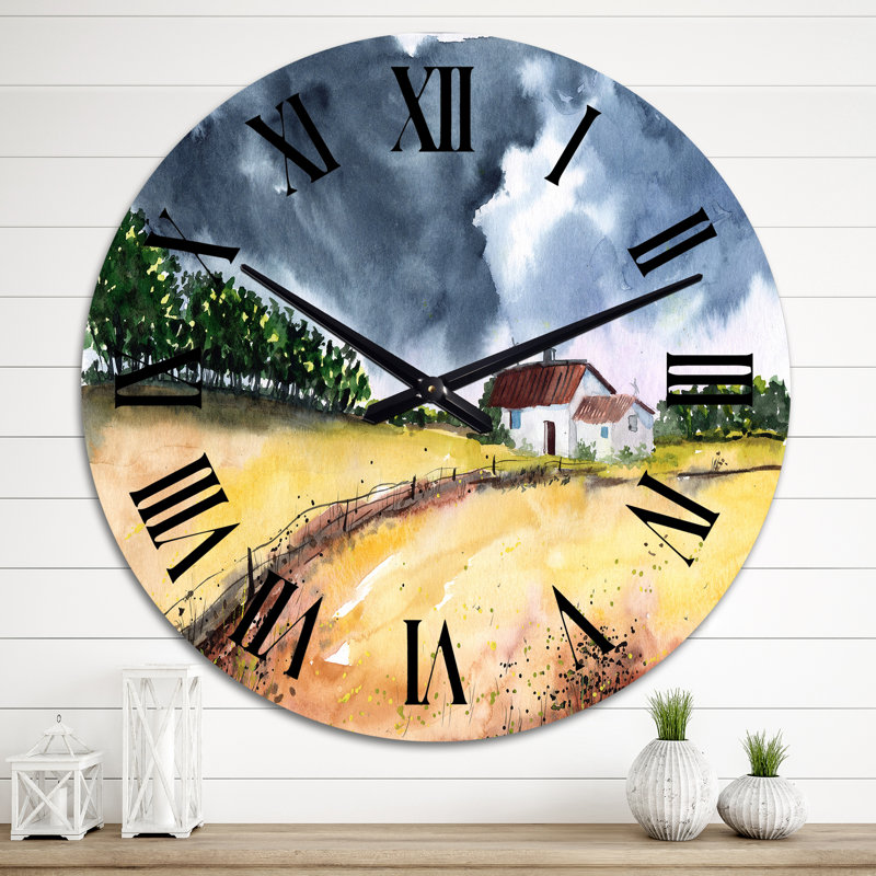 Horloge murale surdimensionnée, Moyen