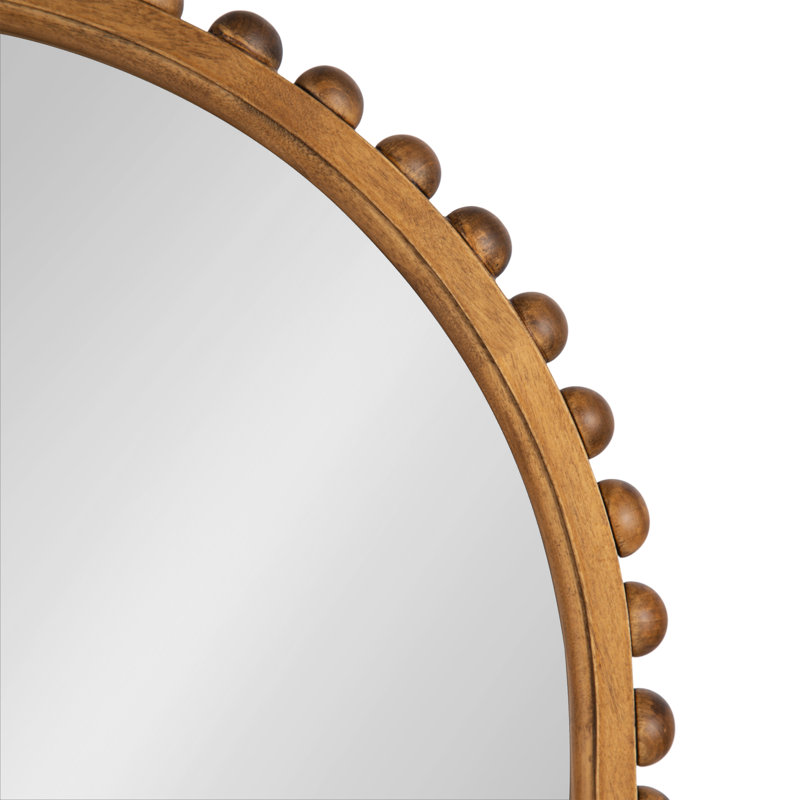Miroir Beadbrook, Bois brun, 30" x 20"