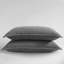 Calvin Klein Essential Garment Washed Solid Cotton Sham Set-251030030-251030025