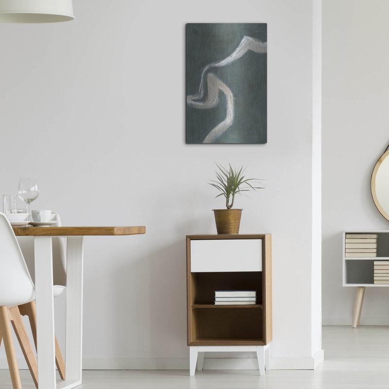 Art mural en métal Wrought Studio ™ «Fluidité Duet 2» par Danhui Nai, H 24 po x l 24 po