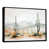 Black Floater Framed