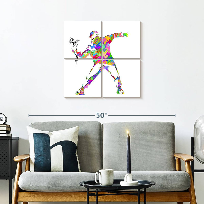 Fleurs de Leisha Banksy 2022