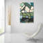 "Vitrail multicolore II" par Regina Moore-101620926