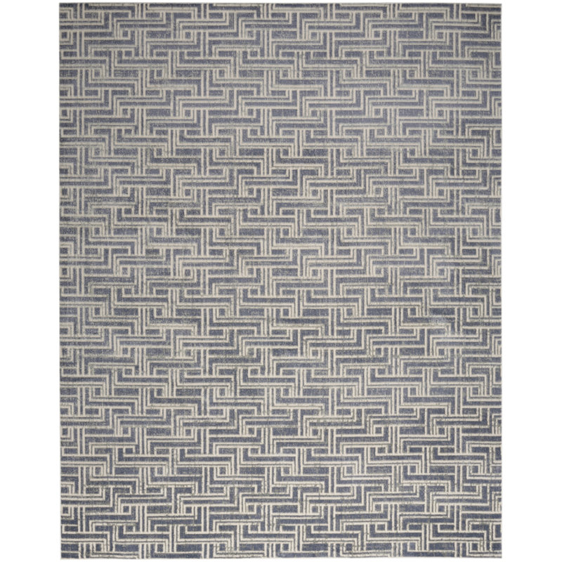 Gatze Geometric Indoor Rug, Rectangle 7'10" x 9'10"
